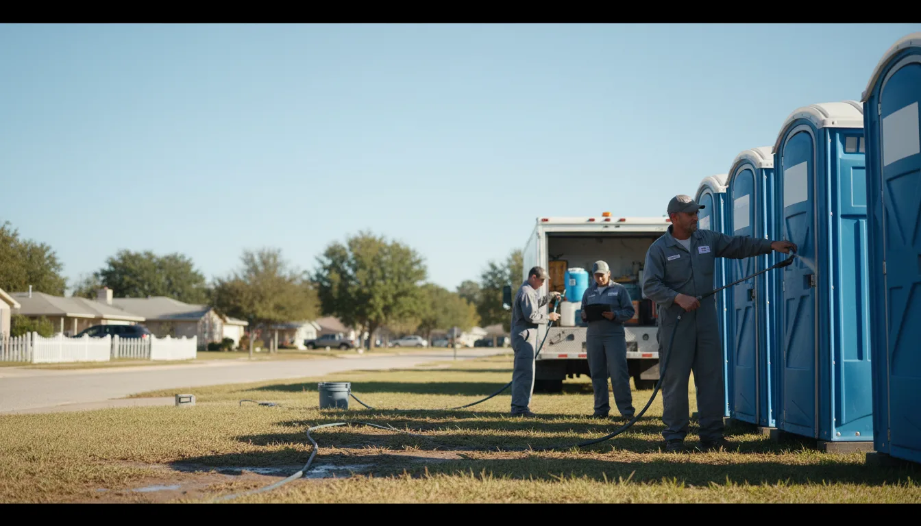 Long-Term Portable Toilet Rental in Quail, TX near me